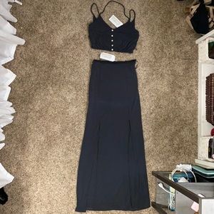 NWT Grey 2 Piece Set